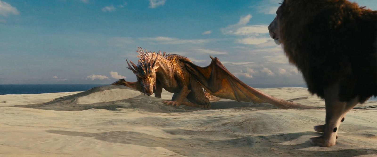 dragon and lion